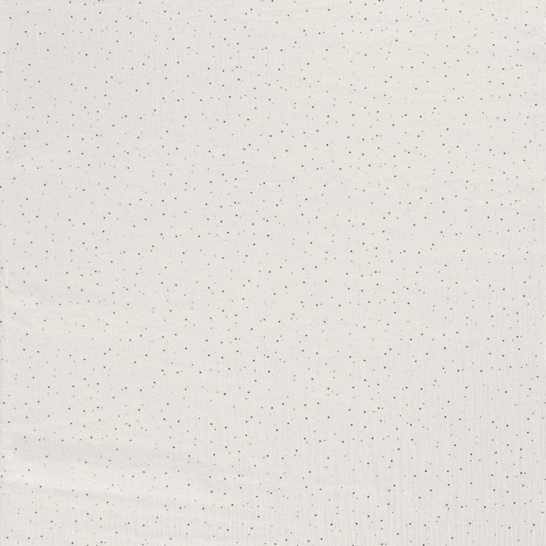 Muselina Dew Drops Dots Off-White
