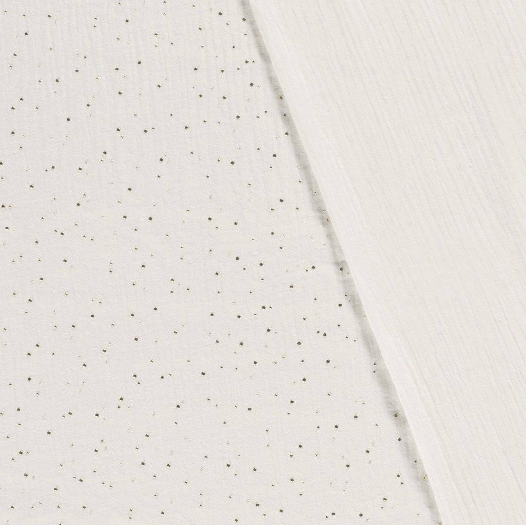 Muselina Dew Drops Dots Off-White
