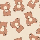 French Terry Teddy Bear